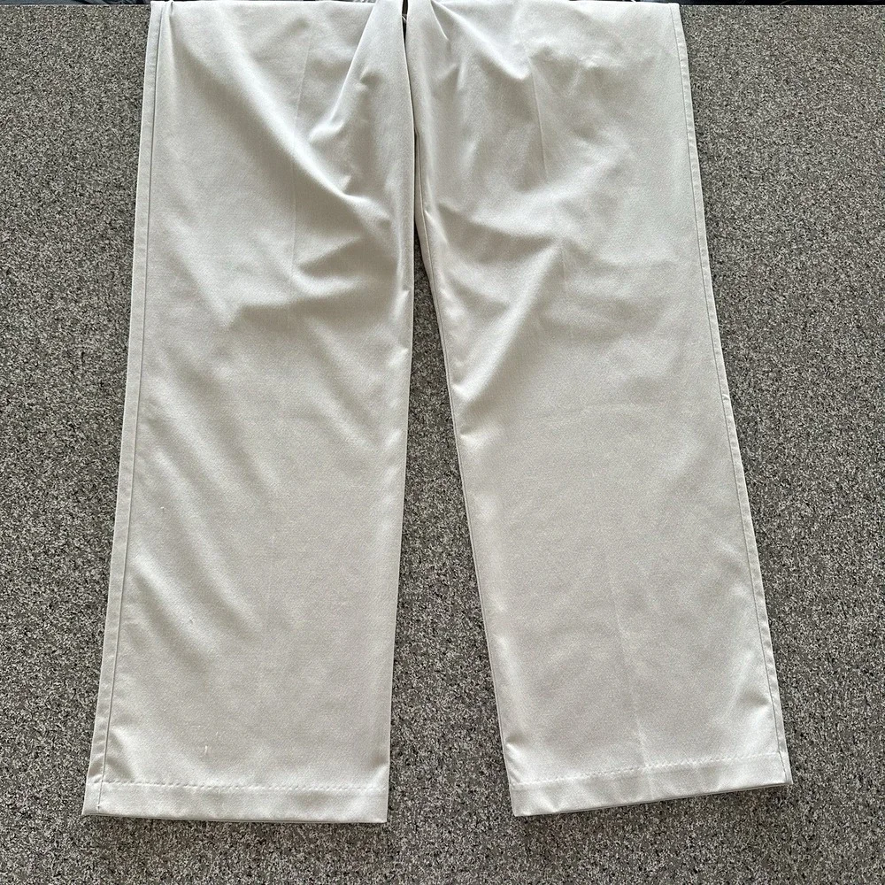 Dockers Premium Pants Mens 38x34 Individual Fit‎ Flat Front Relaxed Stretch